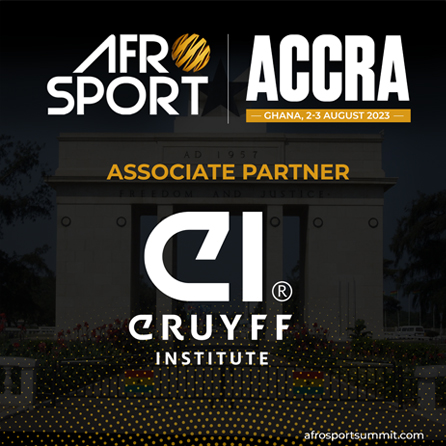 Johan Cruyff Institute becomes associate partner of 2023 AfroSport Summit